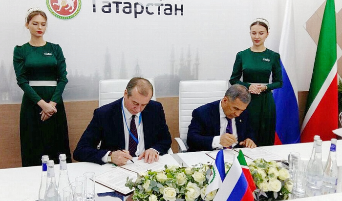 Иркутская область и Республика Татарстан подписали соглашение о сотрудничестве