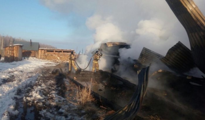 В Эхирит-Булагатском районе на пожаре погибли женщина и двое ее детей