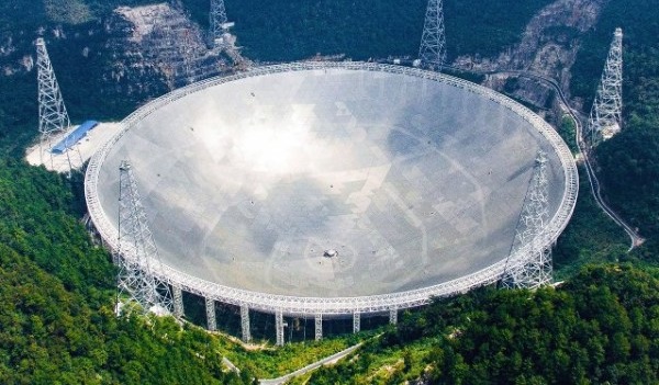 Крупнейший в мире радиотелескоп открыли для туристов в Китае‍
