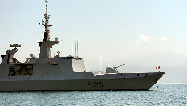 В Черное море вошел французский ракетный фрегат La Fayette‍