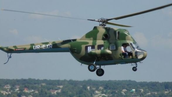 В Донбассе разбился украинский военный вертолет Ми-2