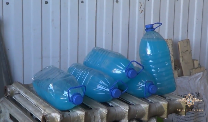 В Иркутске ликвидировали крупный цех по производству стеклоомывающей жидкости на основе метанола