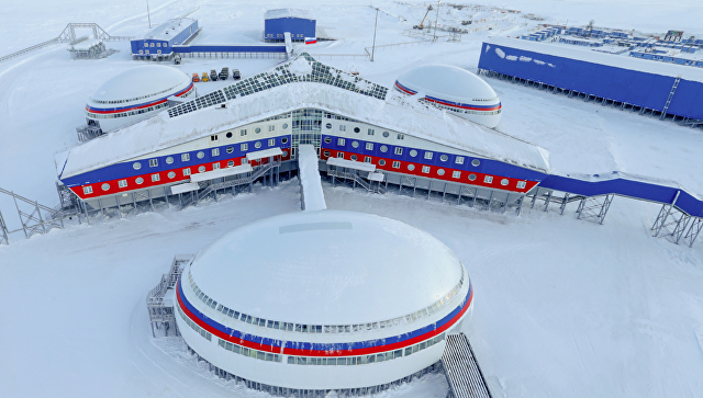 Минобороны показало уникальную военную базу «Арктический трилистник»‍