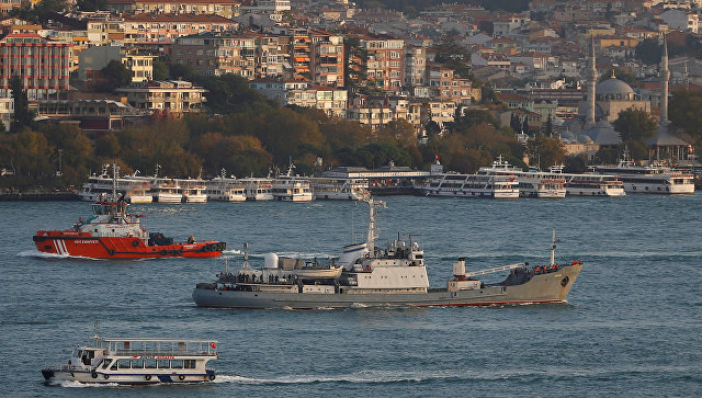 Российский корабль «Лиман» затонул в Черном море