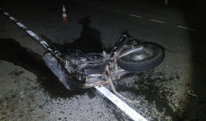 В Иркутском районе в ДТП погиб 24-летний водитель мотоцикла