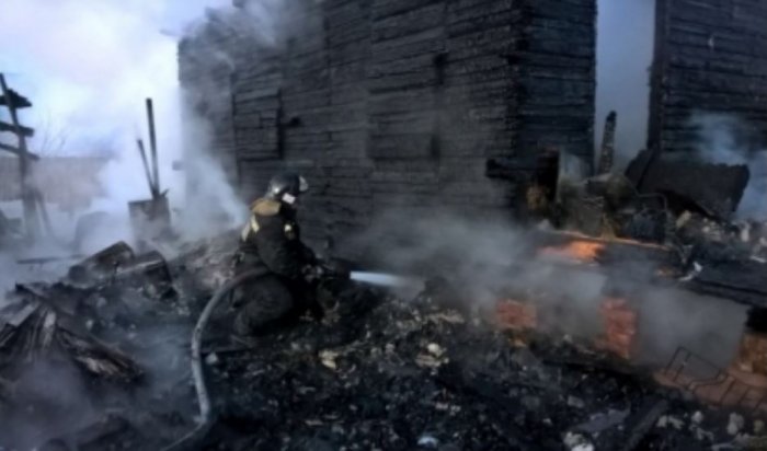 В Приангарье за минувшие сутки сгорели четыре жилых дома