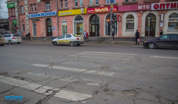 В центре Иркутска тротуарную плитку заменят асфальтобетонным покрытием