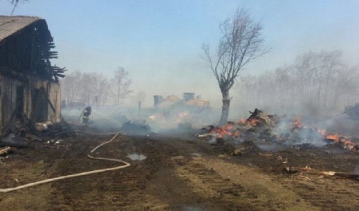В трех поселках Приангарья сгорело более 20 домов вечером 24 мая