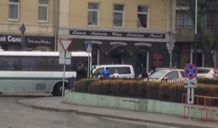 В центре Иркутска автобус сбил женщину-пешехода