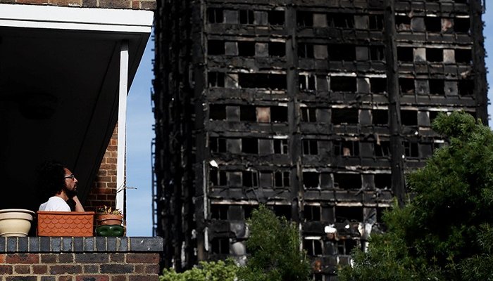 При крупном пожаре в Лондоне без вести пропали более 40 человек
