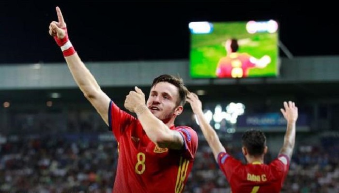 В финале молодежного ЧЕ по футболу сборная Испании сыграет с командой Германии