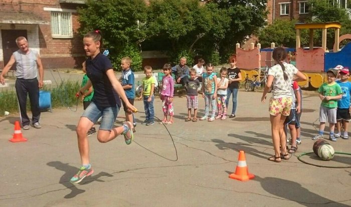 В Иркутске в Ново-Ленино каждую неделю проводятся спортивные праздники