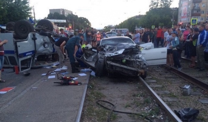 В Ангарске арестован водитель Toyota Mark-II, сбивший сотрудника полиции