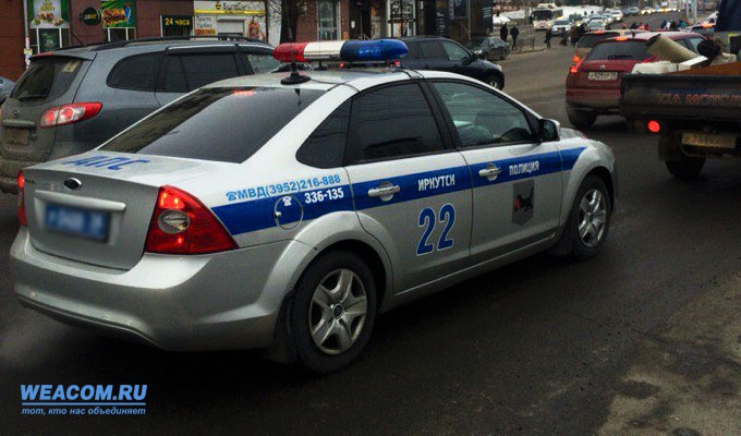 В Иркутске за выходные произошло 7 дорожных аварий по вине пьяных водителей