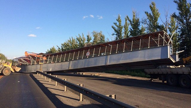 Во Владимирской области водитель стал причиной обрушения моста