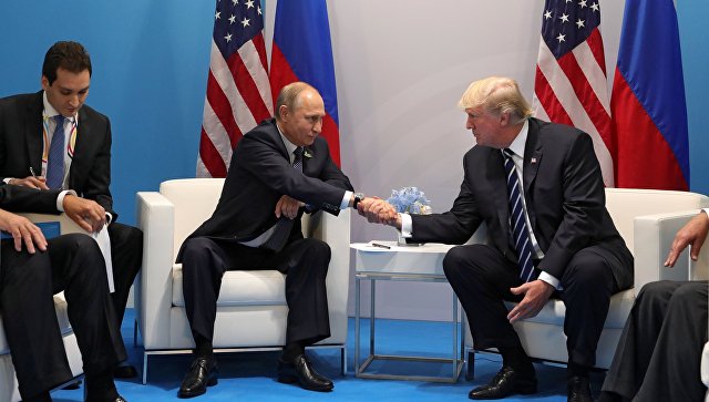 Трамп поблагодарил Путина за высылку американских дипломатов из России