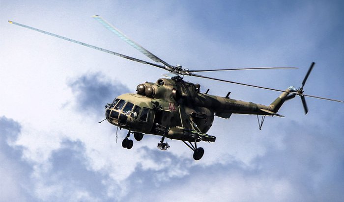 В Черемховском районе вертолет Ми-8 совершил аварийную посадку