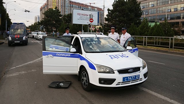 В Краснодаре водитель обстрелял сотрудников ДПС