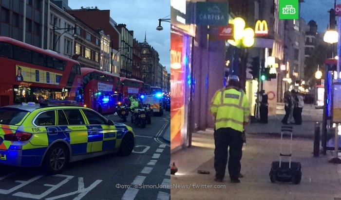 В центре Лондона на  Оксфорд-стрит прогремел взрыв