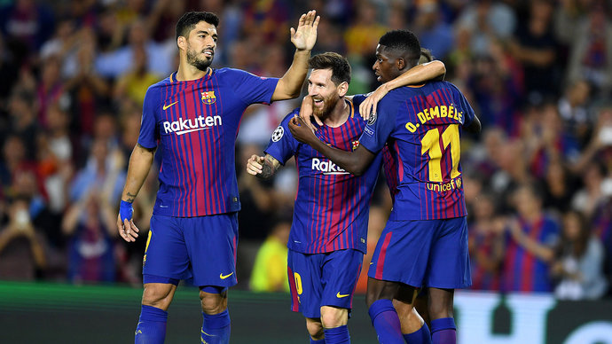 «Барселона» разгромила «Ювентус» в матче Лиги чемпионов