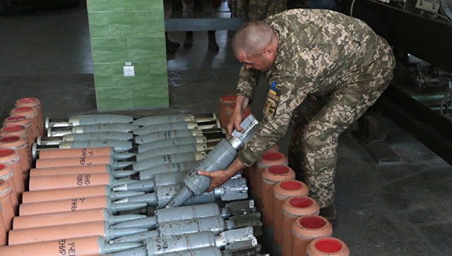 В ДНР прогремели взрывы на складе боеприпасов