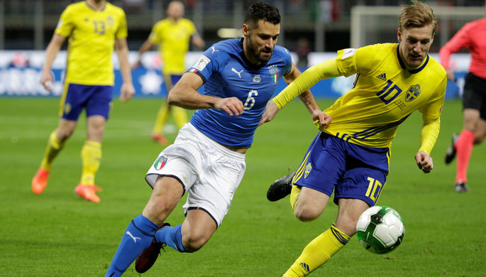 Сборная Италии впервые за 60 лет не вышла на Чемпионат мира