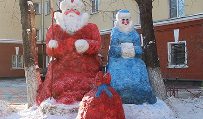 В Правобережном округе Иркутска стартовал конкурс на лучшее новогоднее оформление