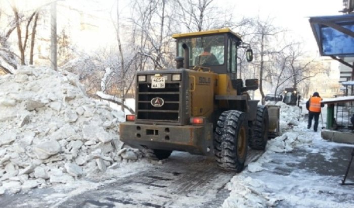 В Иркутске оштрафуют ТСЖ «Троицкое» за некачественную уборку придомовой территории