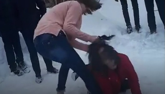 На Ямале школьница жестоко избила свою сверстницу