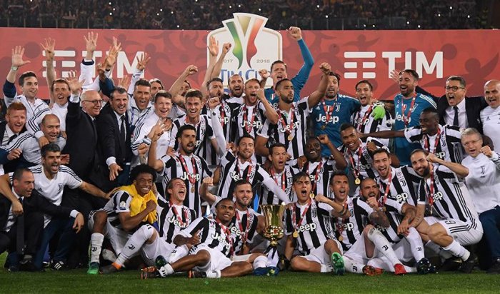 «Ювентус» четвертый раз подряд выиграл Кубок Италии по футболу‍