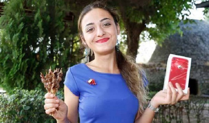 Турецкая студентка съела 255 кебабов за 23 минуты и установила рекорд (Видео)