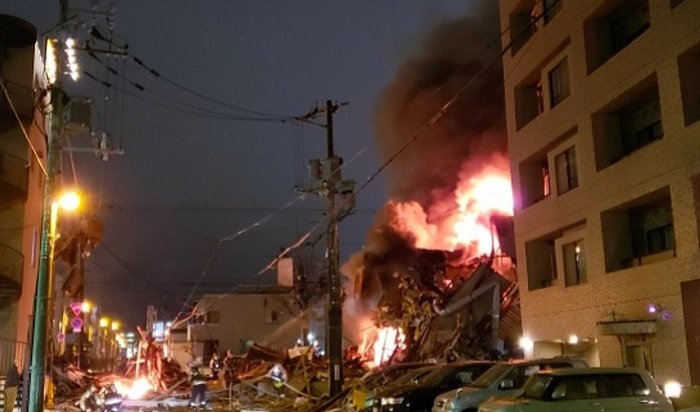 41 человек пострадал при взрыве паба в Японии (Видео)