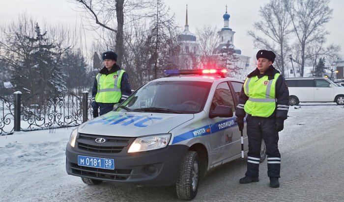 В Иркутской области полиция обеспечивает правопорядок во время празднования Рождества