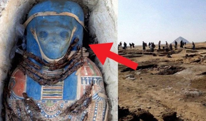 В Египте нашли мумию  инопланетянина