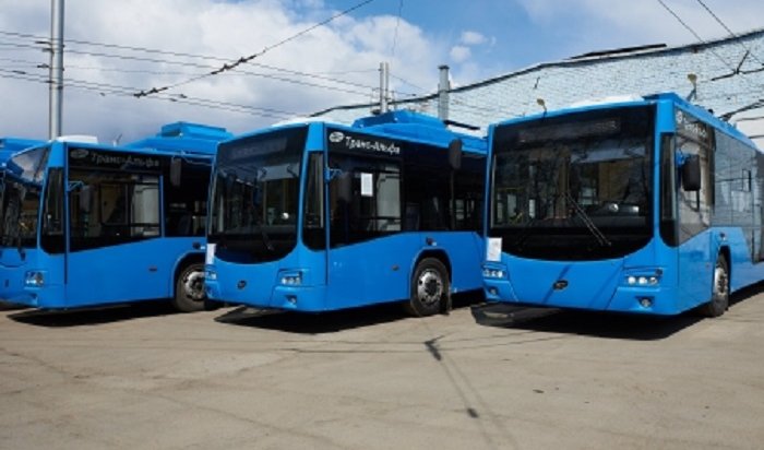 Четыре новых троллейбуса выйдут на линии в Иркутске