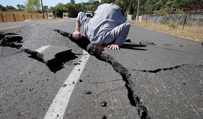 В США произошло мощное землетрясение (Видео)