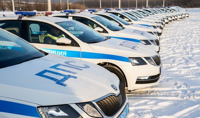 156 новых автомобилей получили госавтоинспекторы Иркутской области (Видео)