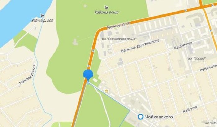 В Иркутске ограничили проезд по улице Маяковского до 30 января
