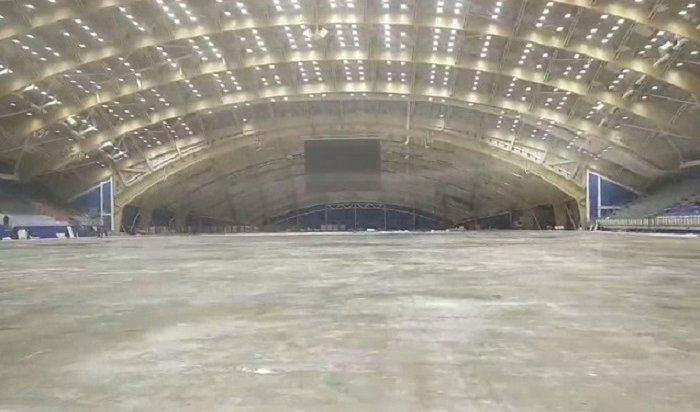 Строительство Центра по хоккею с мячом «Байкал» завершат в середине марта