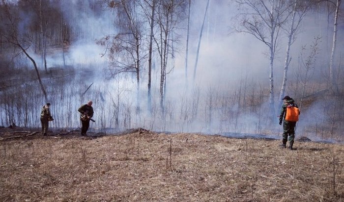 Один лесной пожар тушат в Нижнеудинском районе