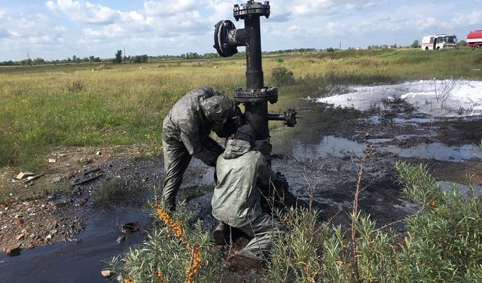 На Усольехимпроме устранили течь нефтепродукта