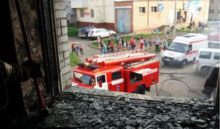 Шесть человек спасены на пожаре в посёлке Чистые Ключи Шелеховского района