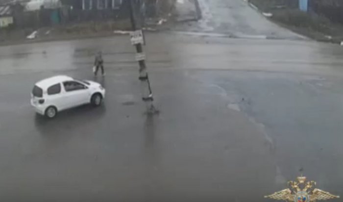 В Усть-Куте водитель, скрывшаяся с ДТП, сама явилась в ГИБДД (Видео)