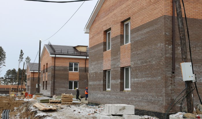 Многоэтажные дома для пострадавших от наводнения в Тулуне будут достроены до конца года