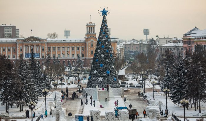 В сквере имени Кирова к Новому году установят новые светодиодные фигуры