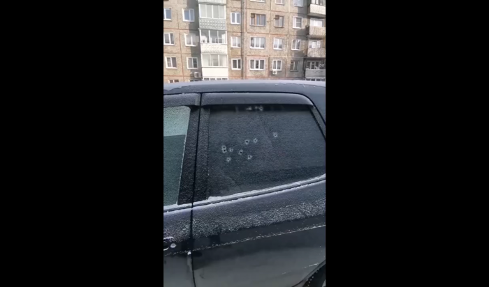 Во Втором Иркутске в новогоднюю ночь прострелили автомобили (Видео)