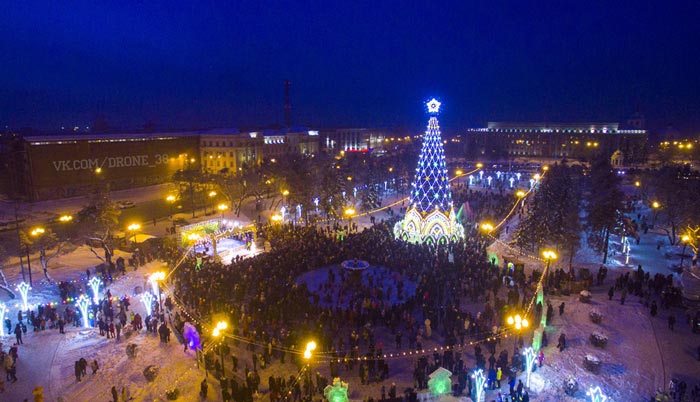 Депутаты думы планируют потратить 17,5 млн рублей на новогоднее украшение Иркутска