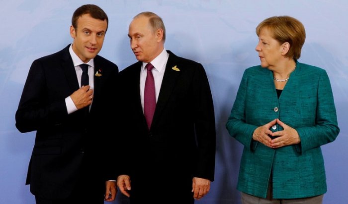 Меркель и Макрон предложили пригласить Путина на встречу с лидерами ЕС