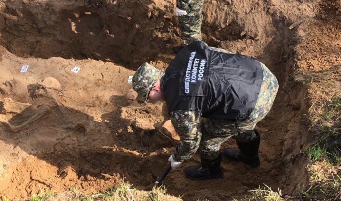 Под Псковом найдено захоронение мирных граждан, убитых фашистами