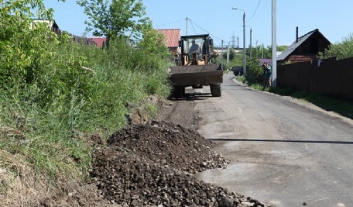 43 улицы частного сектора отремонтируют в Правобережном округе Иркутска в этом году